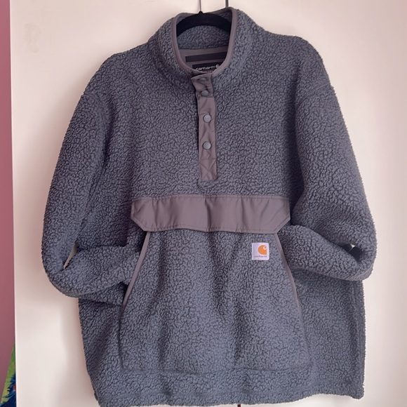 Carhartt men’s fleece pullover size large - Picture 2 of 6